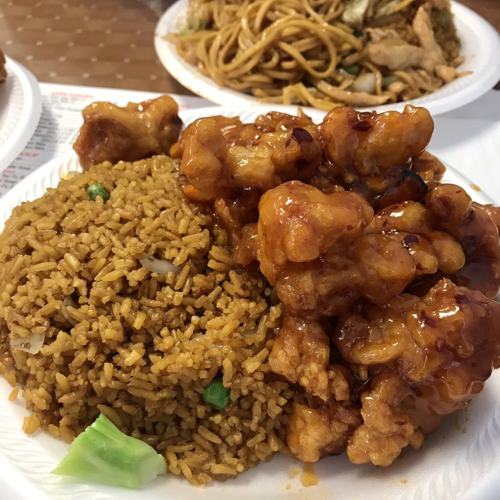 Your basic Americanized Orange Chicken Your basic Americanized Orange Chicken