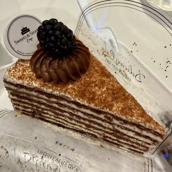 Sweets and Seats - Chocolate honey cake - Cafes Near Me - Asheville, North Carolina