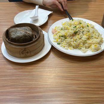 One More Bite Dumpling House - Rice was not fried... the other rice/fish roll was ok. For the prices and taste, I wouldn't recommend - Dim Sum Near Me - Wildomar, California