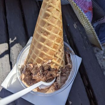 Mrs. Sprinkles Ice Cream - Yummy mocha fudge almond - Ice Cream & Frozen Yogurt Near Me - Albuquerque, New Mexico