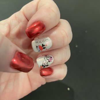 Eco Nail - Love this place-valentines day nails - Nail Salons Near Me - Valhalla, New York
