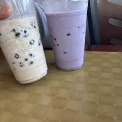 Teriyaki House - Horchata & boba + Taro boba