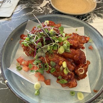 Whisper - Gochujang fried chicken wings - Breakfast & Brunch Near Me - San Mateo, California Whisper - Gochujang fried chicken wings - Breakfast & Brunch Near Me - San Mateo, California