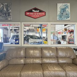 Paul's Auto Repair - Comfy (and cool) waiting area