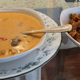 chicken coconut soup and drunken noodles chicken coconut soup and drunken noodles
