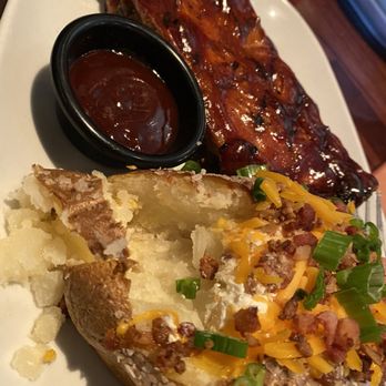 LongHorn Steakhouse - Baby Back Ribs and Loaded Baked Potato - Steakhouses Near Me - Frederick, Maryland LongHorn Steakhouse - Baby Back Ribs and Loaded Baked Potato - Steakhouses Near Me - Frederick, Maryland