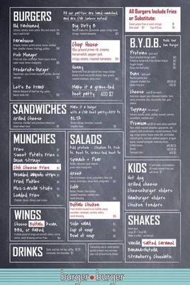 Menu photo 8 Burger Burger Fredericksburg, TX