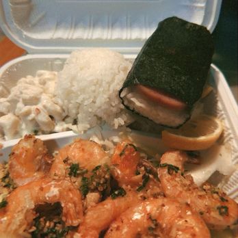 Hawaii Station - Garlic Shrimp and Spam Musubi - Hawaiian Near Me - Edison, New Jersey