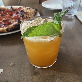 Capo & The Spritz - Passion fruit tequila cocktail good but pretty sweet - Pizza Near Me - Vancouver, British Columbia