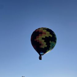 Seattle Ballooning - Walla Walla - A photo the crew took of us flying!