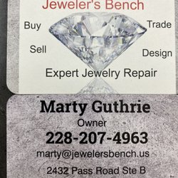Jeweler’s Bench - Business card