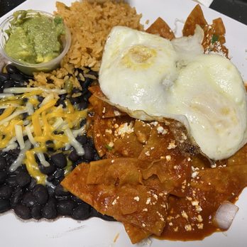 La Mesa Bistro - Chilaquiles - red sauce - Cafes Near Me - La Mesa, California