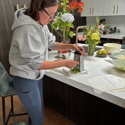 Crimson Kitchen - My two daughters really enjoyed this class, with this being some prep for the Raita