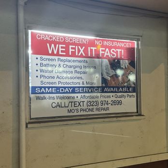 Mo’s Phone Repair - Side of the buisness shared with boxing supply shop - Mobile Phone Repair Near Me - Alhambra, California Mo’s Phone Repair - Side of the buisness shared with boxing supply shop - Mobile Phone Repair Near Me - Alhambra, California