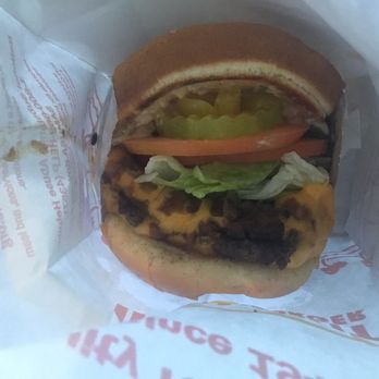 In-N-Out Burger - It's smiling at me - Burgers Near Me - Fresno, California