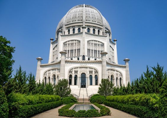Bahá'í House of Worship by null
