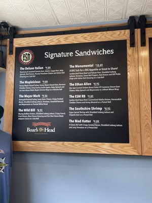 Menu photo 2 The Elm Street Market Bennington, VT