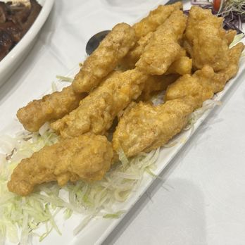 Kingsfield Chinese Cusine - Squid in salty egg yolks - Chinese Near Me - Markham, Ontario