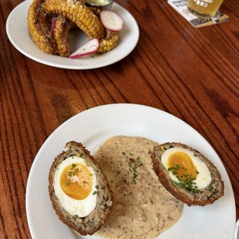 Knoll Street Tavern - Scotch egg - American Near Me - Boston, Massachusetts Knoll Street Tavern - Scotch egg - American Near Me - Boston, Massachusetts