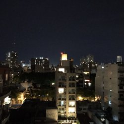 Hotel Palermo Place - View of the city from the rooftop lounge.