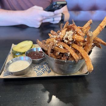 Old Glory Distilling - Parmesan fries - Distilleries Near Me - Clarksville, Tennessee