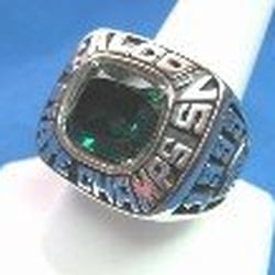 Payne's Custom Jewelry - Custom championship ring in sterling silver