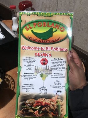 Menu photo 4 El Poblano Newberry, SC