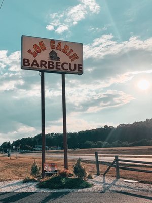 Log Cabin Barbecue by null
