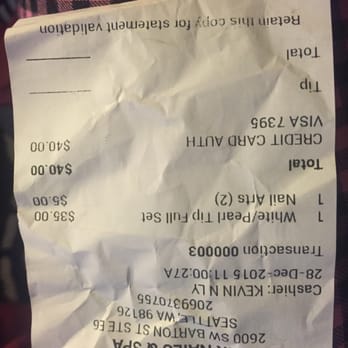 NK Nails - I payed $40 for a French tip!? Never coming back in here plus it was very bad quality - Nail Salons Near Me - Seattle, Washington NK Nails - I payed $40 for a French tip!? Never coming back in here plus it was very bad quality - Nail Salons Near Me - Seattle, Washington