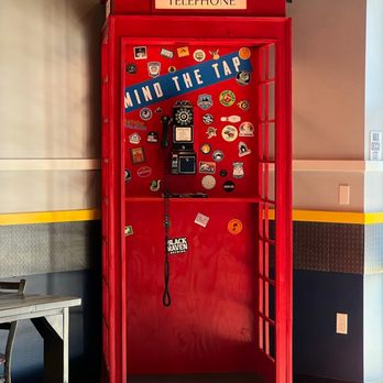 The Underground Taphouse - Working phone booth. - Sports Bars Near Me - Pasco, Washington The Underground Taphouse - Working phone booth. - Sports Bars Near Me - Pasco, Washington