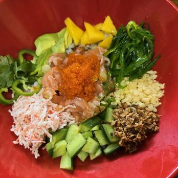 Kimbop - Salmon Poke Bowl - Asian Fusion Near Me - Wheeling, Illinois