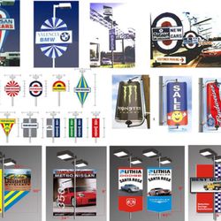 Banner Marketing Group - Light Pole Displays