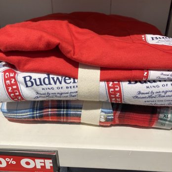 American Eagle Outfitters - Lol...they sell Budweiser Sleepwear?  Or sweats... - Outlet Stores Near Me - Cabazon, California
