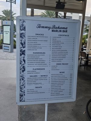 Menu photo 6 Tommy Bahama Marlin Bar Dania Beach, FL Menu photo 6 Tommy Bahama Marlin Bar Dania Beach, FL