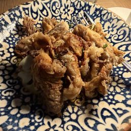 Crispy Wild Mushrooms- wow! Crispy Wild Mushrooms- wow!