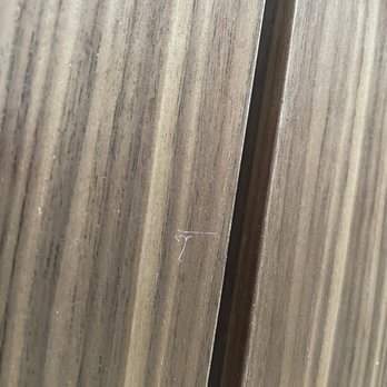 Semihandmade - Scratch on front of drawer from factory - Kitchen & Bath Near Me - Monrovia, California