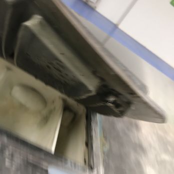 Bentleyville Laundromat - This picture is blurry but it is the slot to put your detergent in and it is completely moldy. So gross - Laundromat Near Me - Bentleyville, Pennsylvania