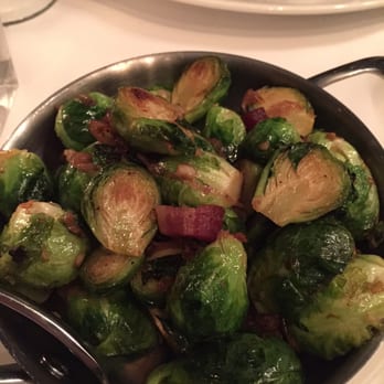 Belvedere Room - Brussels Sprouts with Pork Belly. - New American Near Me - Bakersfield, California