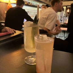 Sling and Collins drinks