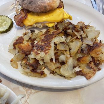 Black Bear Family Restaurant - Bacon egg and cheese muffin - Breakfast & Brunch Near Me - Appleton, Wisconsin
