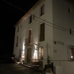 La Serena - La fachada, por la noche