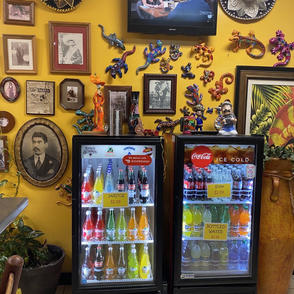 Chilangos - two refrigerators in a restaurant - Mexican Near Me - Winter Springs, Florida