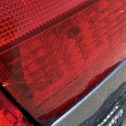 Stevens Creek Xpress Car Wash - Cracked my light