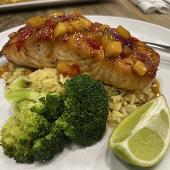 River City Bistro - Mango Salsa Salmon - Sandwiches Near Me - Fort Smith, Arkansas