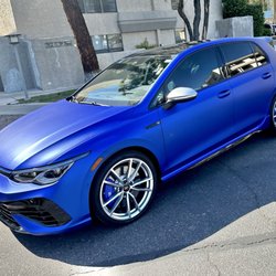Impeccable Mobile Detail - New 2024 Volkswagen Golf R wrapped with Frozen Sapphire Pure PPF and Feynlab ceramic coating.