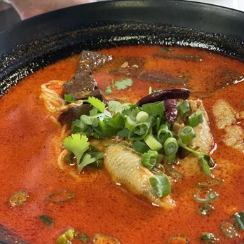 Lao Kitchen - Ka poon with chicken feet and blood - Laotian Near Me - Las Vegas, Nevada