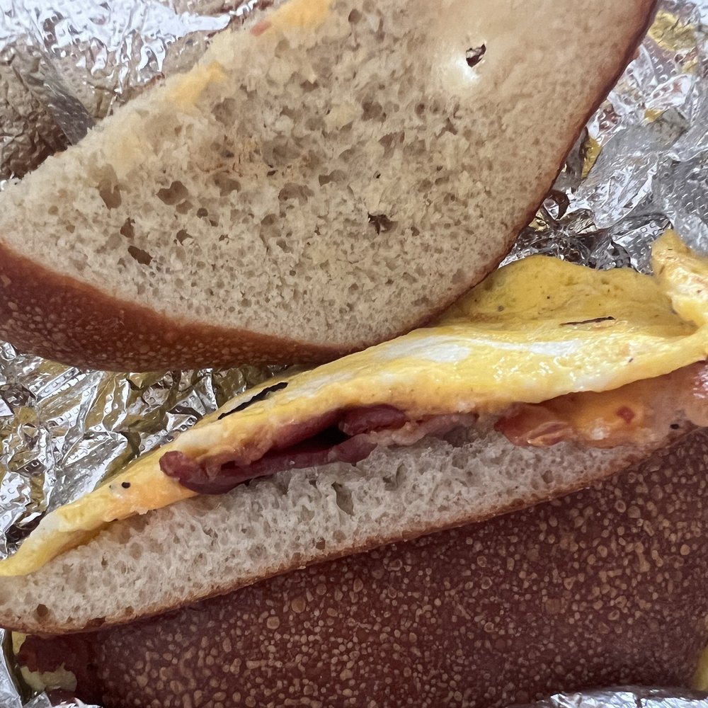 Manhattan Bagel - This is a roll? - Bagels Near Me - Bayonne, New Jersey Manhattan Bagel - This is a roll? - Bagels Near Me - Bayonne, New Jersey