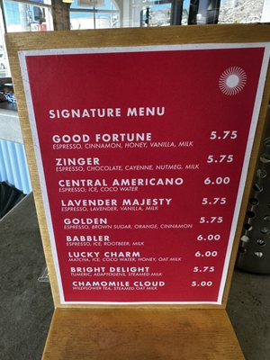 Menu photo 7 Singing Sun Coffee Ventura, CA