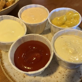 Duckfat - Flight of sauces - New American Near Me - Portland, Maine Duckfat - Flight of sauces - New American Near Me - Portland, Maine