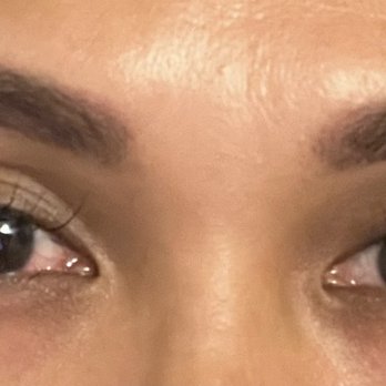 Anh Brows - A week after - Eyelash Service Near Me - Rocklin, California